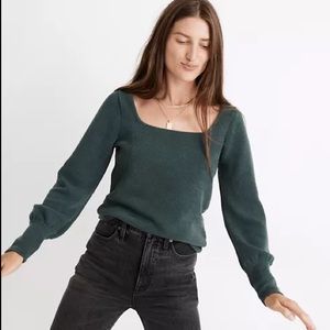 Madewell Ottoman Squareneck Top